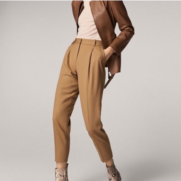 Massimo Dutti Pants - NWT Wool Camel Trousers